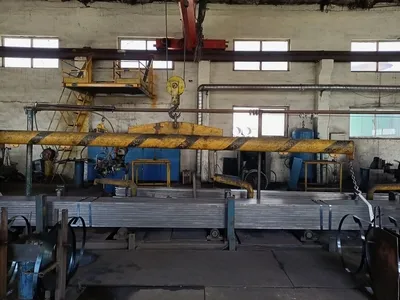 Steel pipe production line